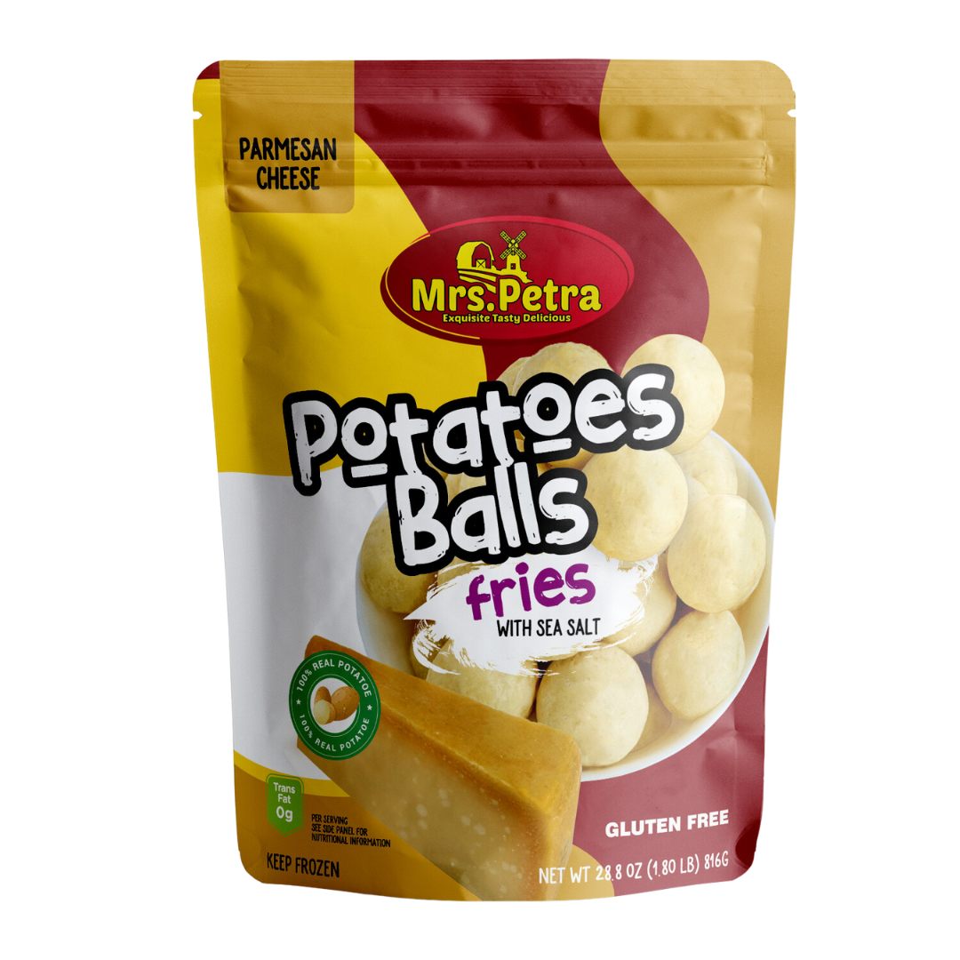 Potatoes Balls Parmesan Cheese Mrs Petra Food