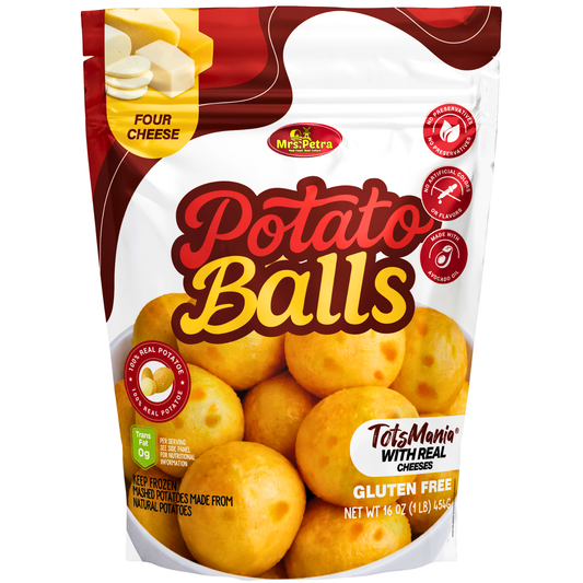 Potatoes Balls Four Cheese TotsMania 1 LB